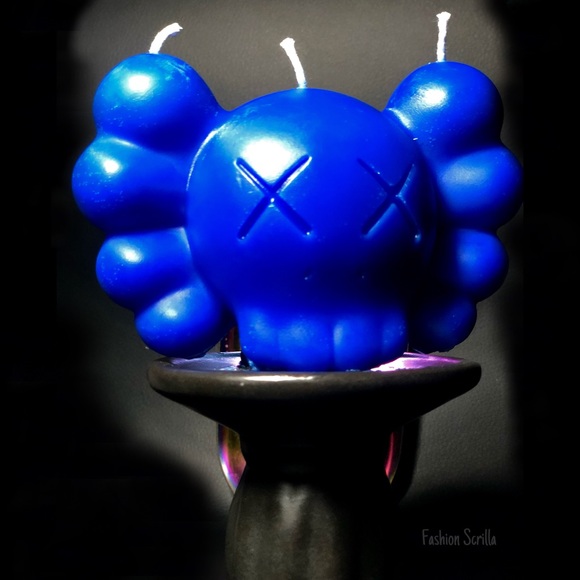 Designer Art Hand Poured Custom Kaws Candle - Picture 2 of 13